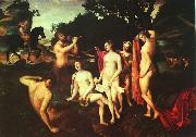 Francois Clouet The Bath of Diana oil painting reproduction